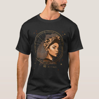 Tierkreiszeichen Löwe Schwarze Königin T-Shirt