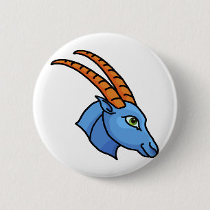 Tierkreiszeichen Steinbock Button