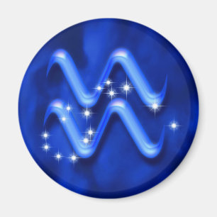 Tierkreiszeichen Wassermann Magnet