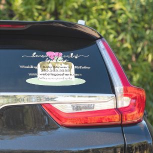 Tierkuchen-Logo-Bäckerei-Geschäft-Marketing-Auto-A Aufkleber