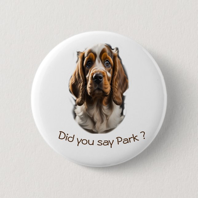 Tierkunst Button (Vorderseite)