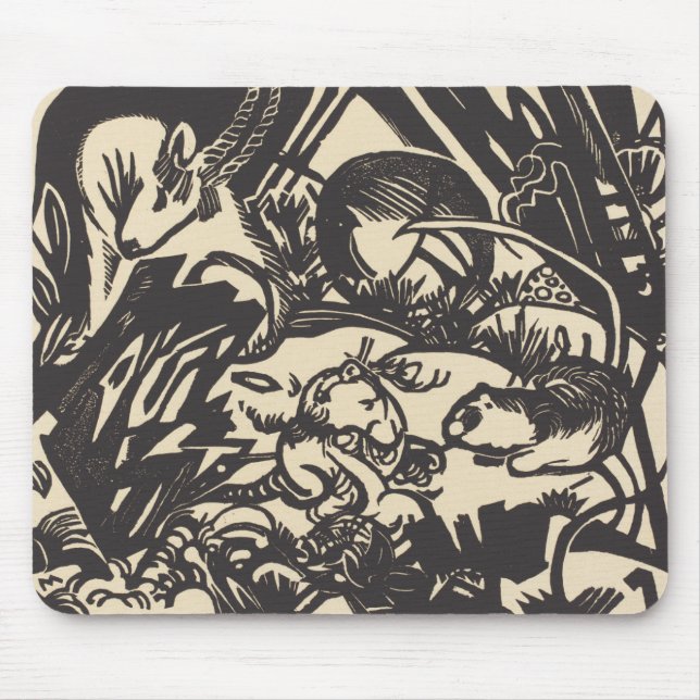 Tierlegende Tierlegende Franz Marcs | Mousepad (Vorne)