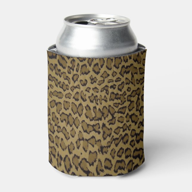 TIERLEOPARDRUCK DOSENKÜHLER (Kanne Vorderseite)