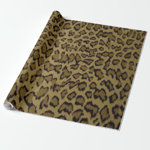 TIERLEOPARDRUCK GESCHENKPAPIER