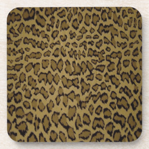 TIERLEOPARDRUCK GETRÄNKEUNTERSETZER