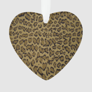 TIERLEOPARDRUCK ORNAMENT