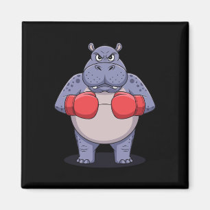 Tierliebhaber Boxkampf Sport Kämpfen Boxer 2 Magnet