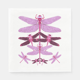 Tierliebhaber Insektengeschenk-Libelle Serviette