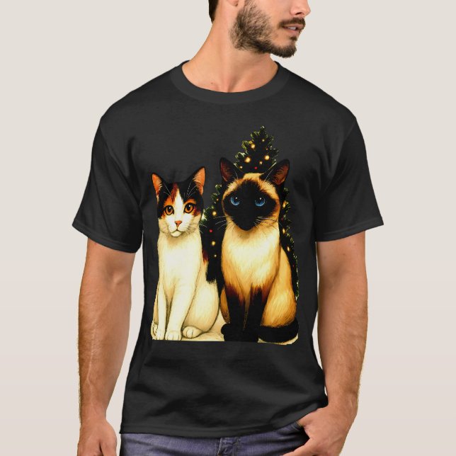 Tierliebhaber-Kunst T-Shirt (Vorderseite)