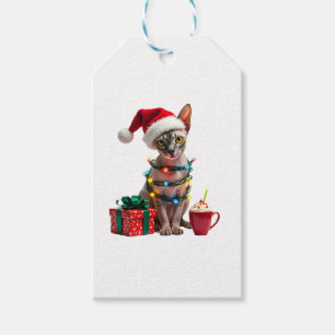 Tierliebhaber Niedliche Sphynx-Katzenrennläufer Geschenkanhänger