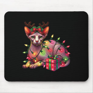 Tierliebhaber Niedliche Sphynx-Katzenrennläufer Mousepad