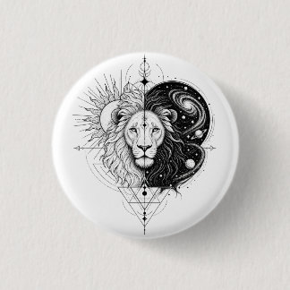 Tierliebhaber-Patches. Süßer Löwen-Patch/Abzeichen Button