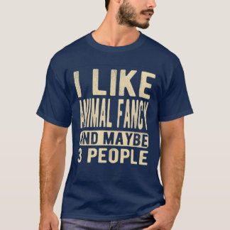 Tierliebhaber Sagt Freund T-Shirt