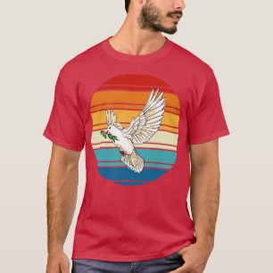 Tierliebhaber Vogel Geschenk Taube T-Shirt