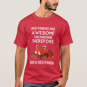 Tierliebhaber Zoo Tiergeschenk Lustiges Rotpanda-G T-Shirt