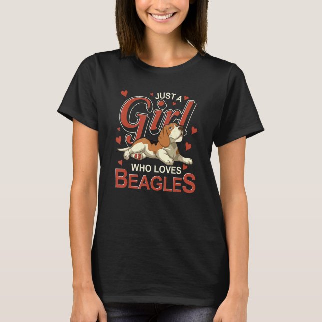 Tiermädchen Haustiere Eigentümer Beagle Frauen T-Shirt (Vorderseite)