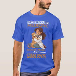 Tiermedizin, weil Menschen ekelhaft sind Familie T-Shirt
