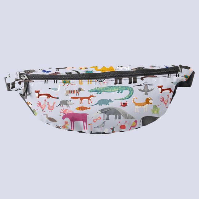 Tiermenagerie Bauchtasche (Animal menagerie fun fanny pack)