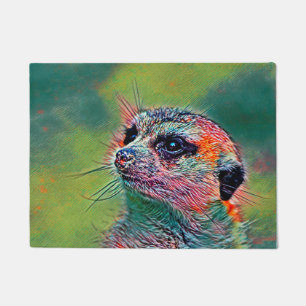 TierMix_Meerkat_009 Fußmatte