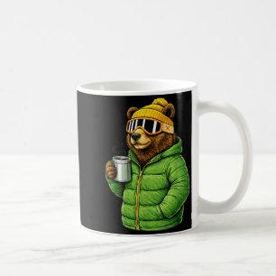 Tiermotive Bär Party Après-Ski-Shirt Skifahren Kaffeetasse