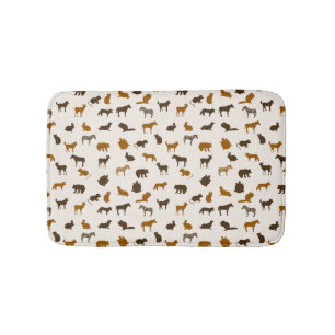 Tiermuster 1 badematte