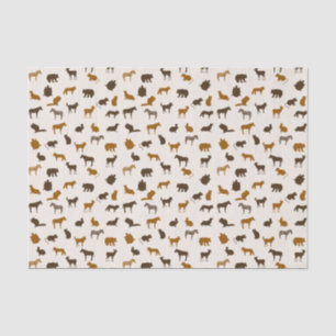 Tiermuster 1 seidenpapier