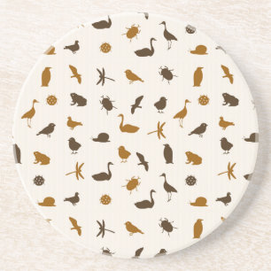 Tiermuster 2 getränkeuntersetzer