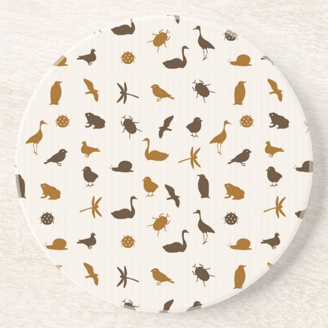 Tiermuster 2 getränkeuntersetzer (Vorne)