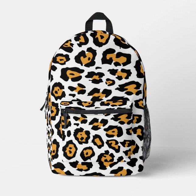 Tiermuster Bedruckter Rucksack (Vorderseite)