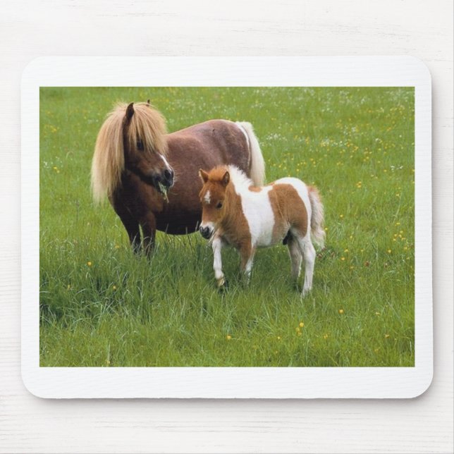 Tiermütter und -babys (17) mousepad (Vorne)