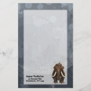 Tierparade Mastodon Briefpapier