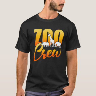 Tierpark-Zoo-Crew Zoologischer Garten Menagerie T-Shirt