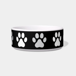 Tierpaw-Prints mit 4 Zehen Napf