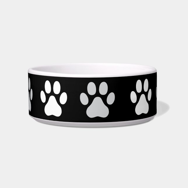 Tierpaw-Prints mit 4 Zehen Napf (Vorderseite)