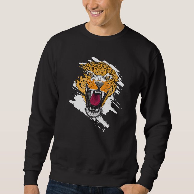 Tierpflege Wildtiere Tierpfleger Gepard   Sweatshirt (Vorderseite)
