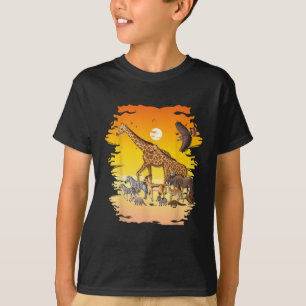 Tierpfleger Afrikaner Tier Afrikanische Wildtierpf T-Shirt