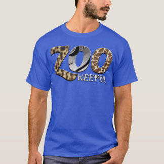 Tierpfleger Afrikanische Savanne Tierprint Junge T-Shirt