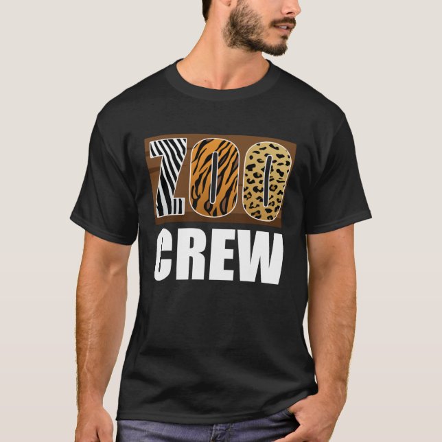 Tierpfleger der Zoo-Mannschaft T-Shirt (Vorderseite)