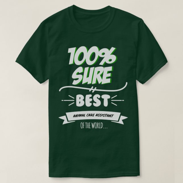 Tierpfleger Funny Slogan Hobby Arbeit T-Shirt (Design vorne)