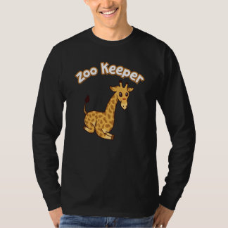 Tierpfleger Giraffe Safari Tier T-Shirt