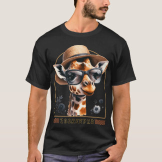 Tierpfleger Giraffen Safari Zoo - Design T-Shirt