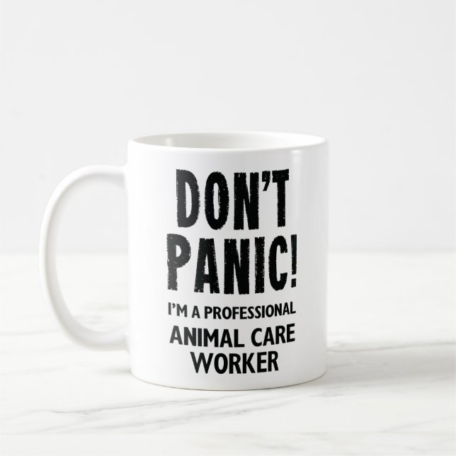 Tierpfleger Kaffeetasse (Links)