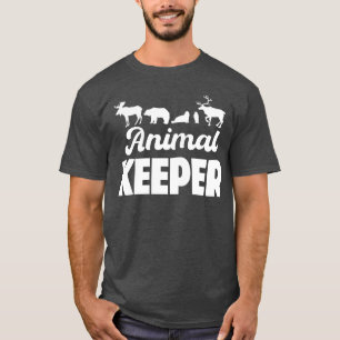 Tierpfleger Lustiger Zoowärter Veterinär Freund T-Shirt