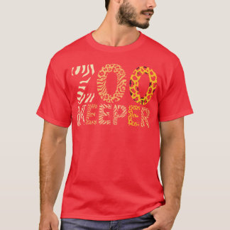 Tierpfleger Zoo Tiere Safari Tierpfleger - Design  T-Shirt