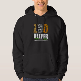 Tierpfleger Zoo Wärter Afrikanische Tiere Zebra Gi Hoodie
