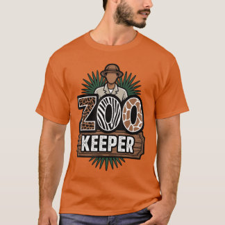 Tierpflegerinnen-Kostüm Safari-Halloween-Party T-Shirt