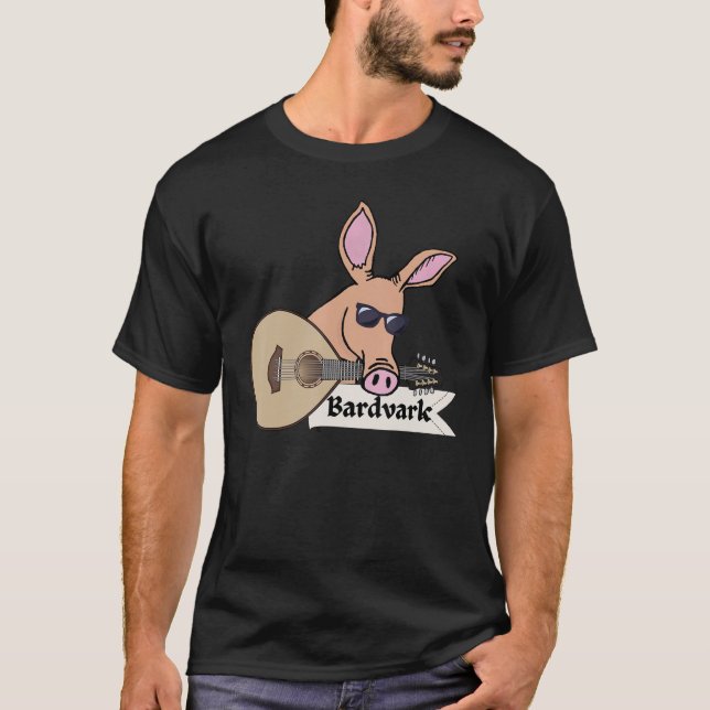 Tierpuppe für Aardvark und Bards T-Shirt (Vorderseite)