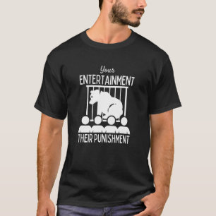 Tierquälerei stoppt Tiermissbrauch im Zoo T-Shirt