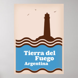 Tierra del Fuego Argentinien, Les Eclaireurs Poster