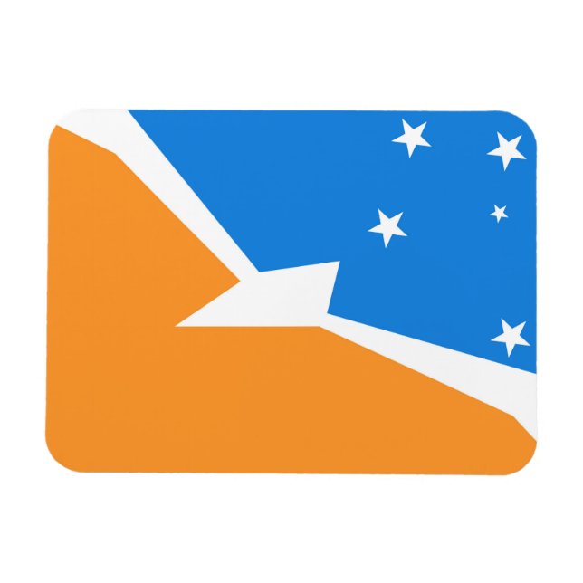 Tierra del Fuego argentinische Provinz Magnet (Horizontal)